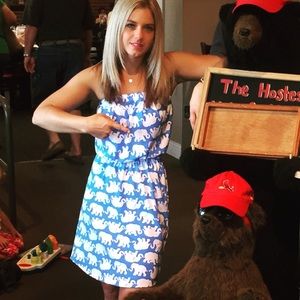 Lilly Pulitzer Windsor strapless dress